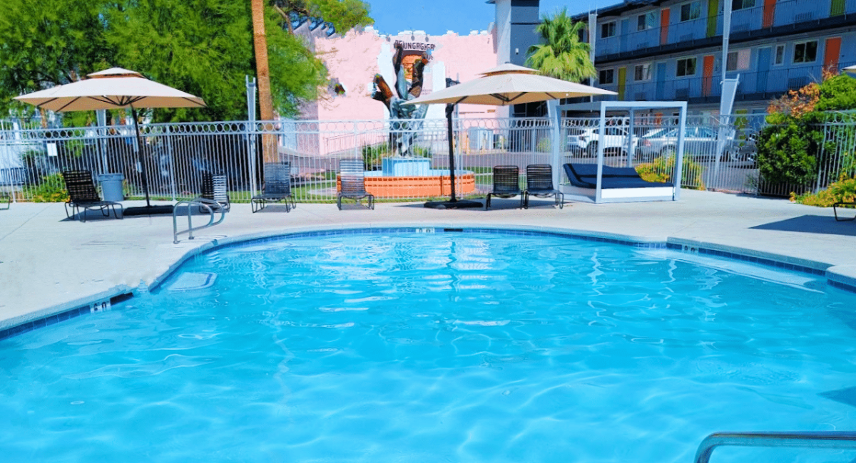 Bposhtels Las Vegas Pool in der Nähe